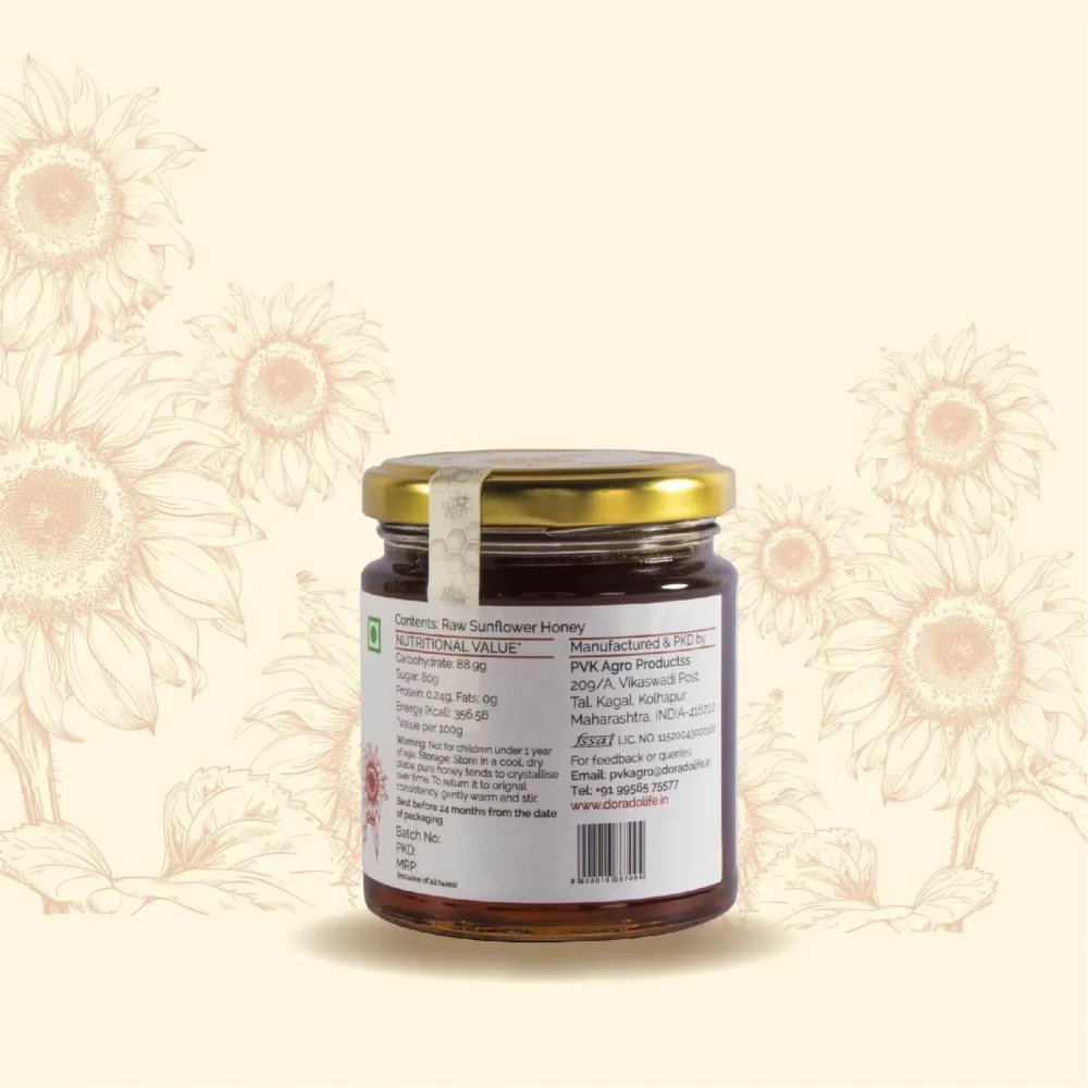 Raw Sunflower Honey